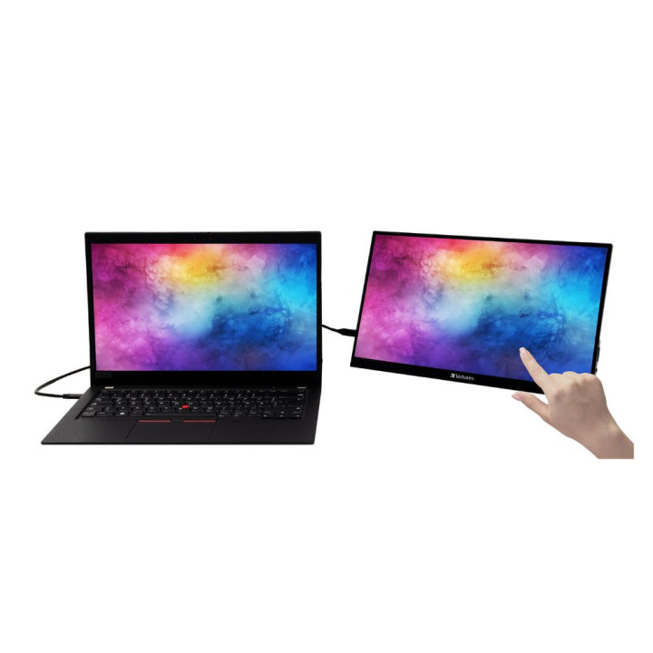 VERBATIM PMT-14 MONITOR PORTATILE TOUCH 14  FHD